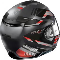 Nolan N100-5 P Illuvium 60 Flat Lava Grey Modular Helmet New! Fast Shipping