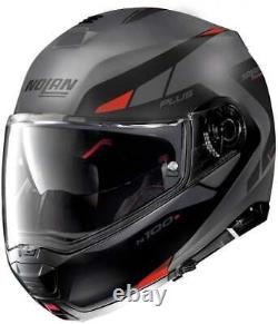 Nolan N100-5 P Milestone 051 Flat Lava Grey Modular Helmet New! Fast Shipping