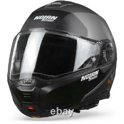 Nolan N100-5 Plus Distinctive 24 Flat Lava Grey Red Motorcycle Helmet New