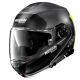 Nolan N100-5 Plus Distinctive 25 Flat Lava Grey Yellow Motorcycle Helmet N