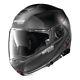 Nolan N100-5 Plus Modular Motorcycle Helmet Distinctive Black Grey Choose Size