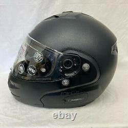 Nolan N103 SOLID N-COM Motorcycle Full Face Street Helmet Black Graphite XSmall