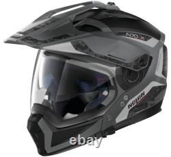 Nolan N70-2 X Torpedo Modular Motorcycle Helmet Flat Gray/Black