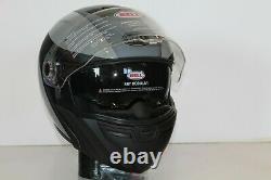 Open Box Bell SRT Modular Motorcycle Helmet Presence Black/Gray Size XL