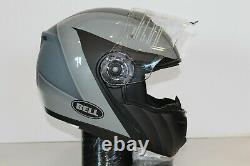 Open Box Bell SRT Modular Motorcycle Helmet Presence Black/Gray Size XL