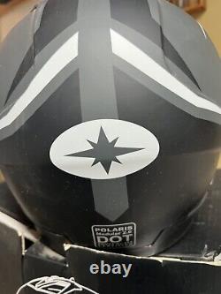Polaris Modular 2.0 Helmet Anti Fog Scratch Chin Guard Black/Grey