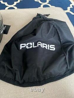 Polaris Modular Snowmobile Helmet 2.0 Black and Grey XXL