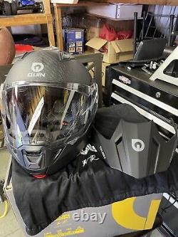 Quin Design Quest Modular Motorcycle Helmet SIZE EXTRA SMALL