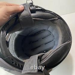 SHOEI Multitec Motorcyle Helmet Sz Large Gloss Gunmetal Grey 7 3/8 7 1/2 USED