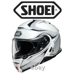 SHOEI NEOTEC II Winsome Modular Motorcycle Helmet Racing White-Gray-Black TC6