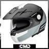Schuberth E1 Cut Grey Adventure Flip Up Front Modular Motorcycle Helmet