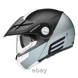 Schuberth E1 Cut Grey Adventure Flip Up Front Modular Motorcycle Helmet