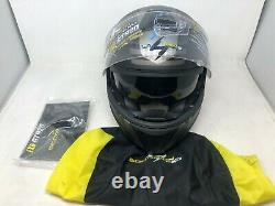 Scorpion 92-1633 Exo-gt920 Modular Helmet Unit Matte Black/dark Grey Sm
