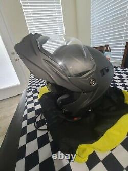 Scorpion EXO-AT950 Modular Solid Helmet Matte Gray-Large
