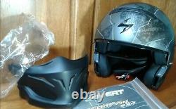 Scorpion EXO Covert Incursion Phantom Modular Helmet Matte Blk/Grey, Meadum
