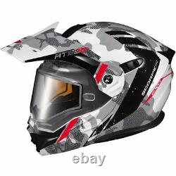 Scorpion EXO EXO-AT950 Outrigger Modular Helmet-Grey/Wht/Blk, All Sizes