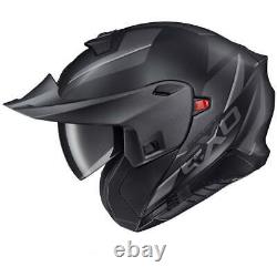 Scorpion EXO-GT930 Modular Motorcycle Helmet Modulus Black/Grey Large L NEW