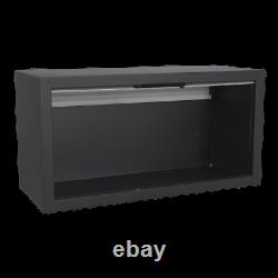 Sealey Superline Pro Modular Tambour Front Wall Cabinet MSS System Black / Grey