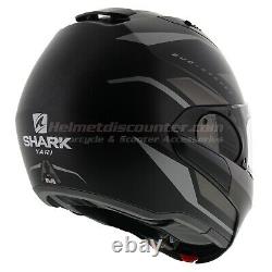 Shark EVO ES Yari Matt Black Grey, Motorcycle Helmet, Fast'N Free Ship, 2020