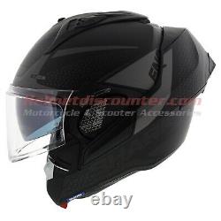 Shark EVO-GT Encke Matt Black Anthracite Motorcycle Flip Up Helmet Free Shipping