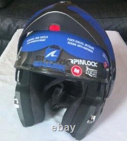 Shark EVO-ONE 2 Slasher Modular Flip-Up Helmet in Matte Grey/Black Size Medium