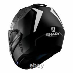 Shark EVO-One 2 Slasher Modular Helmet Black/Gray/White