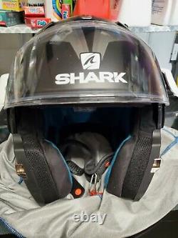 Shark EVO-One 2 Slasher Modular Helmet Black/Gray/White