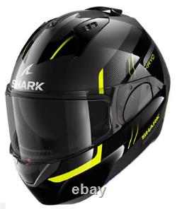 Shark Evo-ES Kryd Gloss Modular Flip Front Motorcycle Helmet New
