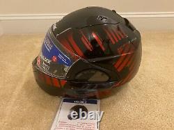 Shark Evo-One 2 Helmet LITHION DUAL DOT Black/Red (NEW / OPEN BOX)