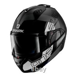 Shark Evo-One-2 Slasher Matte Black-Grey-White Helmet