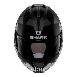 Shark Evo-One-2 Slasher Matte Black-Grey-White Helmet size Large