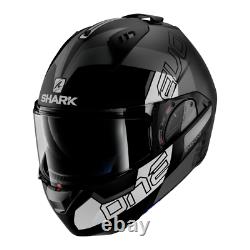 Shark Helmets EVO-ONE 2 Slasher Matte Black/Grey/White Size L (59-60 cm)