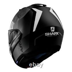 Shark Helmets EVO-ONE 2 Slasher Matte Black/Grey/White Size M (57-58 cm)