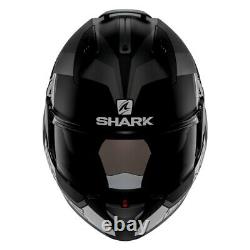 Shark Helmets Evo-One 2 Slasher Matte X-Large Black/Gray/White Modular Helmet