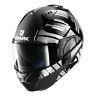 Shark Modular Helmet Evo-one 2 Lithion Dual Black/chrome/dark Grey