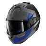Shark Modular Helmet Evo-one 2 Slasher Matte Dark Grey/black/blue