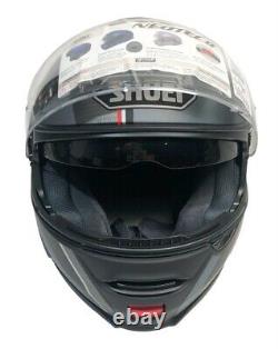 Shoei Excursion Neotec II X-Large Black/Grey/Red Trim Motorcycle Helmet New