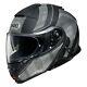 Shoei Neotec Ii Jaunt Helmet Black/grey Med With Sena Srl Ii Bluetooth Headset