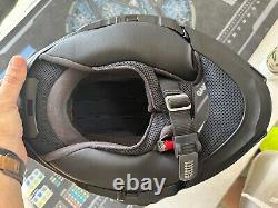 Shoei Neotec II Jaunt Helmet Black/Grey MED WITH SENA SRL II Bluetooth Headset