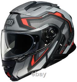 Shoei Neotec II Respect Helmet Grey/Orange/Black LRG