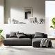 Solace 2-piece Sectional Sofa With Chaise In Charcoal