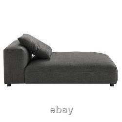 Solace 2-Piece Sectional Sofa With Chaise in Charcoal