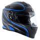 Torc T2815vp425 T-28 Vapor X-large Black/gray/blue Modular Helmet