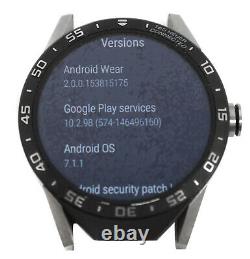Tag Heuer Connected Modular SAR8A80. FT6045 Titanium PVD 46MM Quartz Smart Watch