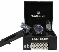 Tag Heuer Connected Modular SAR8A80. FT6045 Titanium PVD 46MM Quartz Smart Watch