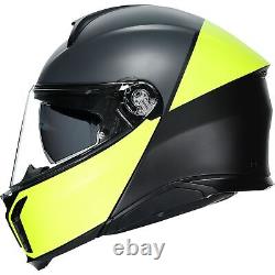 Tourmodular Helmet Balance Black/Yellow Fluo/Gray Large 211251F2OY00114