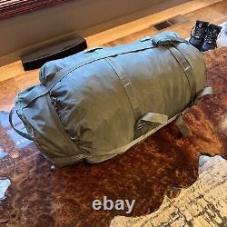 USGI Sleep System Army ACU IMSS 5 Piece Military Sleeping Bag USGI Excellent