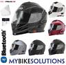 Vcan V271 Flip Front Bluetooth Blinc Motorcycle Bike Helmet With Free Pinlock