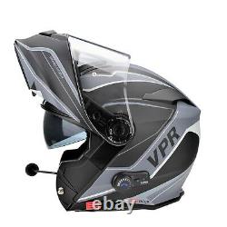Viper Rs-v171 Bluetooth Blinc Flip Front Motorcycle Helmet Free Pinlock