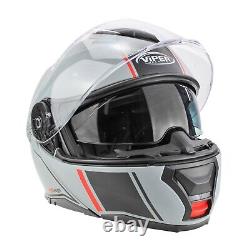Viper Rs-v191 Blinc Bluetooth Flip Front Modular Motorcycle Motorbike Helmet